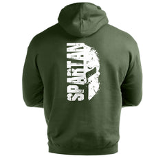 Spartan Helmet - Gym Hoodie