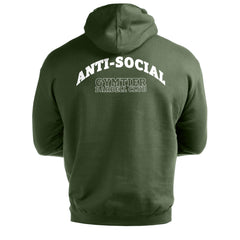 Gymtier Barbell Club - Anti-Social - Gym Hoodie