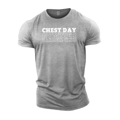 Gymtier Barbell Club - Chest Day - Gym T-Shirt