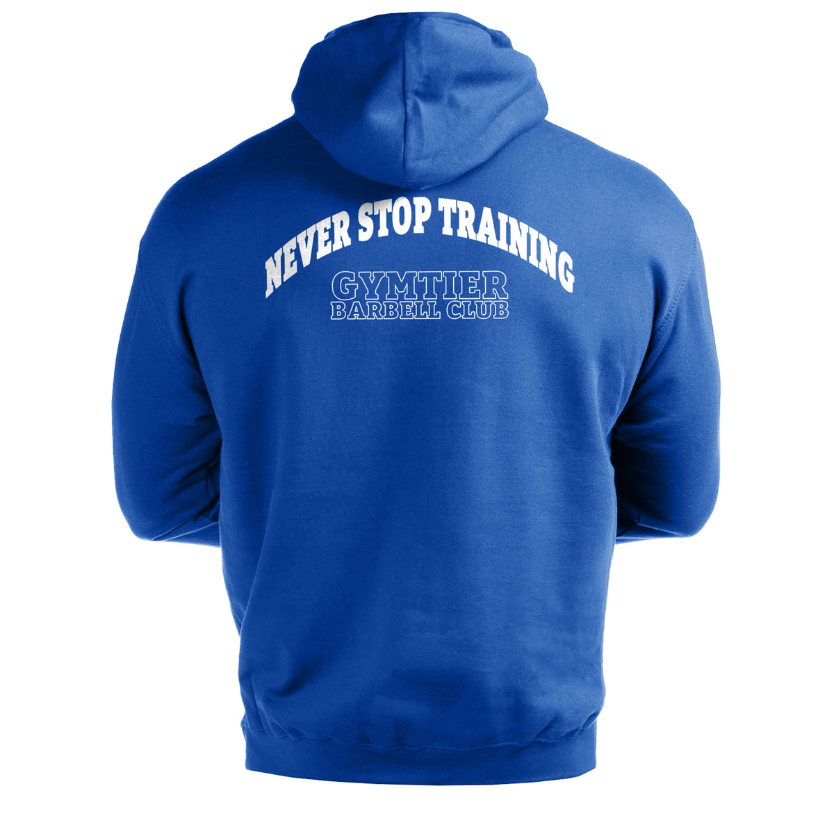 Gymtier Barbell Club - Never Stop Training - Men's Hoodie