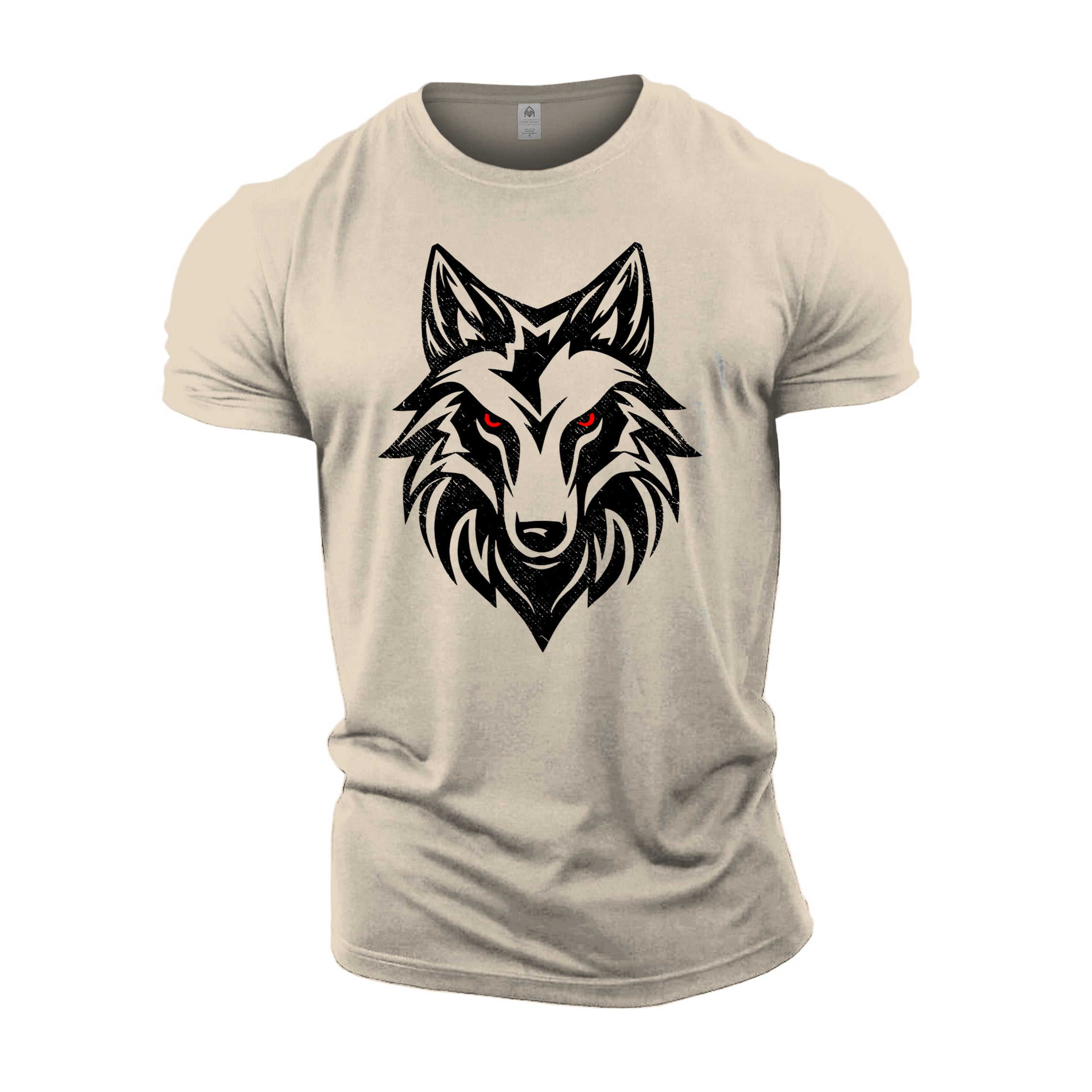 Untamed Wolf Red Eyes - Gym T-Shirt