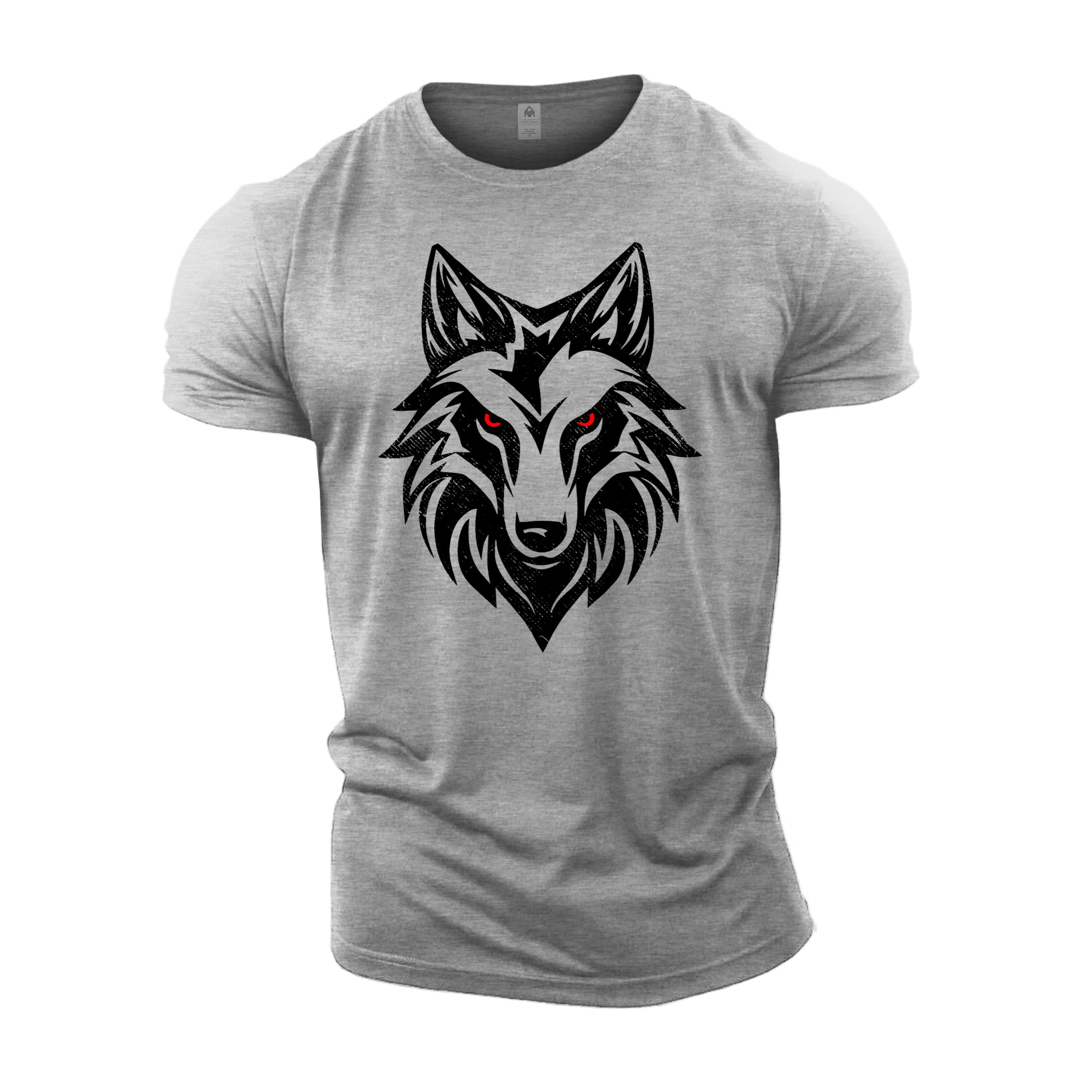 Untamed Wolf Red Eyes - Gym T-Shirt