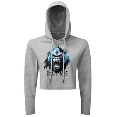 Gorilla Beast Mode - Cropped Hoodie