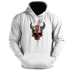 Devil Skull EN - Gym Hoodie