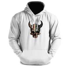 Devil Skull USA - Gym Hoodie