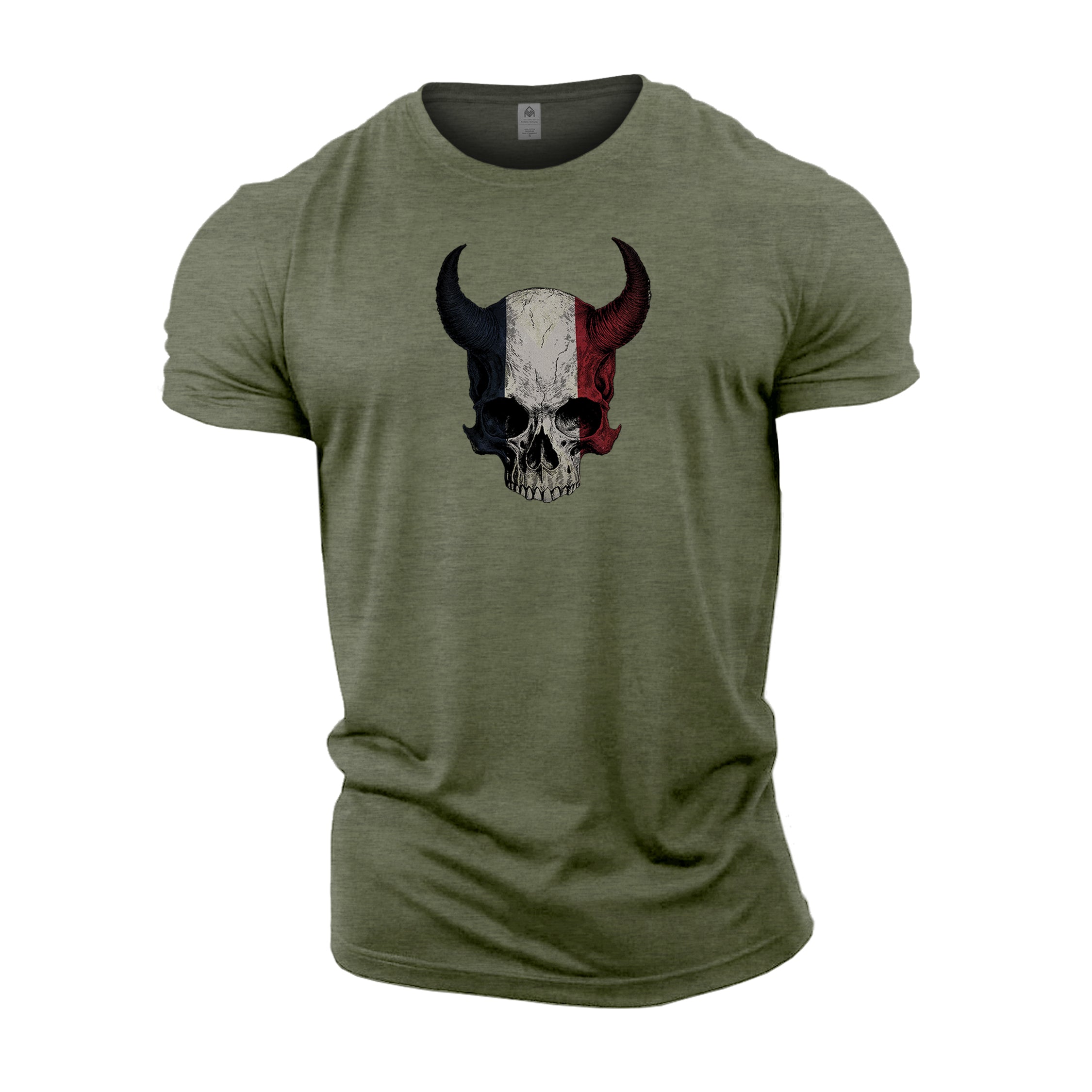 Devil Skull FR - Gym T-Shirt